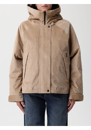 Coat WOOLRICH Woman color Beige