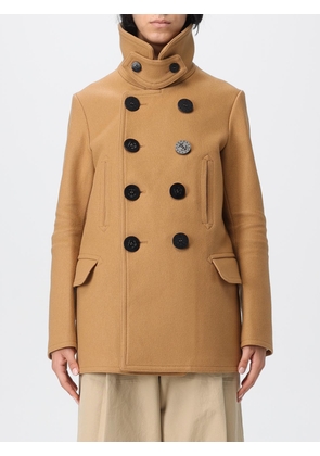Coat DSQUARED2 Woman color Brown