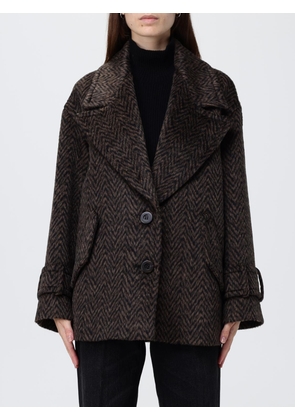 Coat DONDUP Woman color Blue