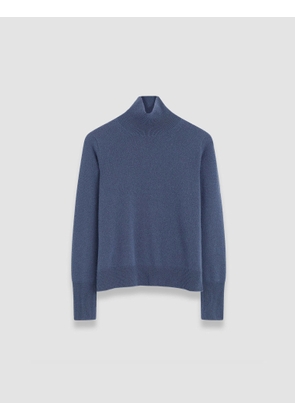 Light Pure Cashmere High Neck Jumper - XXS