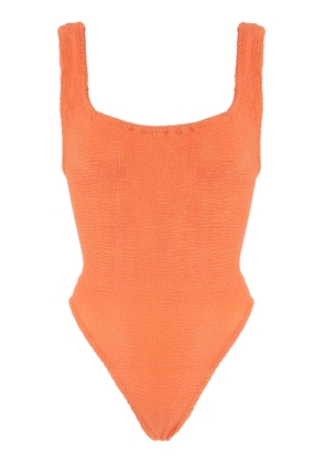 Hunza G Seersucker One-Piece Swimsuit - Moda Operandi