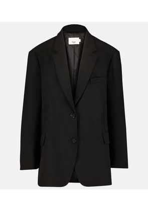 The Frankie Shop Bea twill blazer