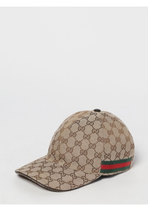 Hat GUCCI Men color Camel