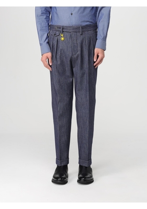 Pants MANUEL RITZ Men color Blue