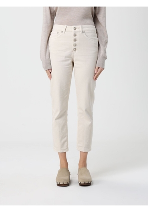 Jeans DONDUP Woman color Beige