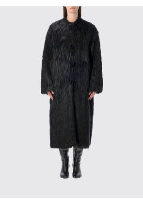 Fur Coat STAND STUDIO Woman color Black