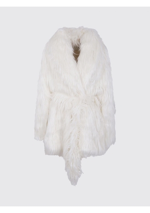 Fur Coat ENTIRE STUDIOS Woman color Cream