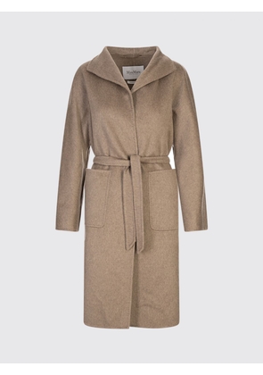Coat MAX MARA Woman color Brown