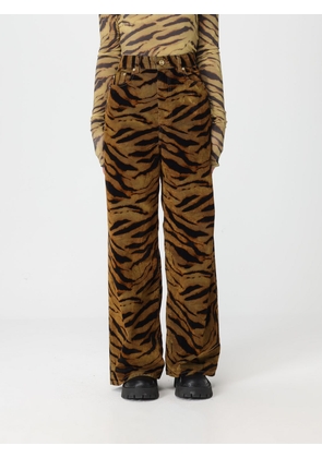 Pants GANNI Woman color Kaki