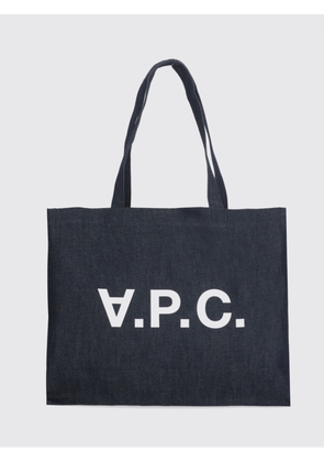 Tote Bag A. P.C. Woman color Blue