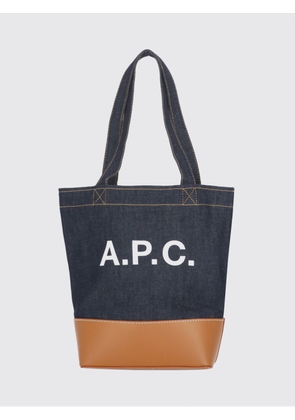 Tote Bag A. P.C. Woman color Blue