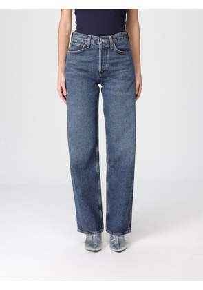 Jeans AGOLDE Woman color Blue