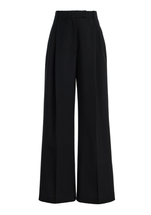 Róhe Mid-Rise Tailored Wool-Mohair Trousers - Moda Operandi