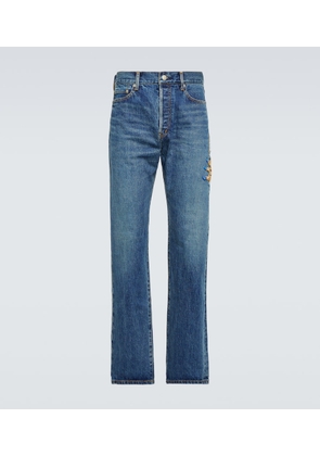 Undercover Beaded straight jeans