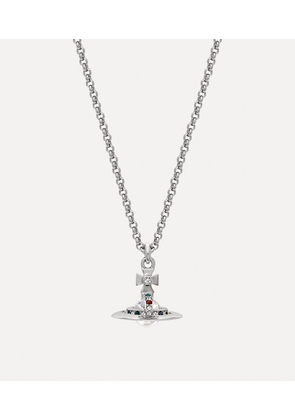 Vivienne Westwood New Petite Orb Pendant Necklace Silver Women
