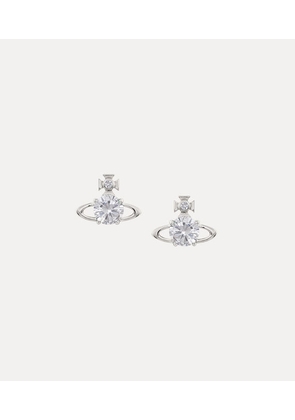 Vivienne Westwood Reina Earrings Silver Cubic Zirconia Women