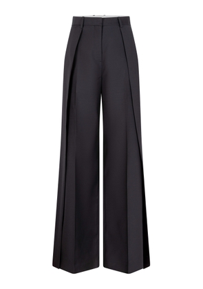 Heirlome Tova Wide-Leg Silk-Wool Trousers - Moda Operandi