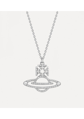 Vivienne Westwood Trudy Pendant Necklace Silver Women