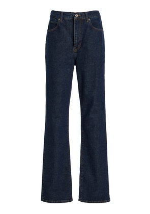 FRAME The Ruler Mid-Rise Straight-Leg Jeans - Moda Operandi
