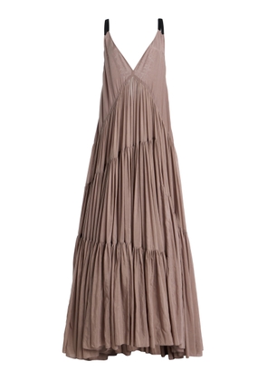 Temily Exclusive Theatre for Dreamers Tiered Silk-Blend Gown - Moda Operandi