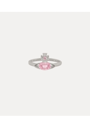 Vivienne Westwood Allie Ring Silver Cubic Zirconia Unisex