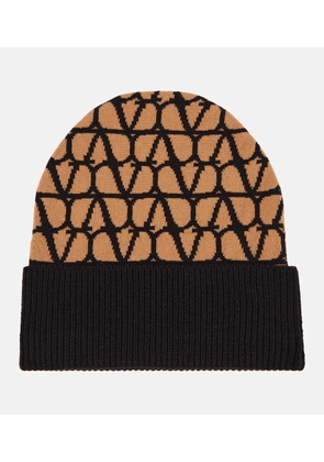 Valentino Toile Iconographe cashmere beanie