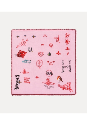 Vivienne Westwood Logos Square Logos Pink  Unisex