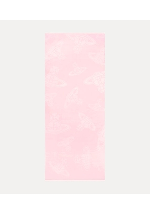 Vivienne Westwood Paris Orb Stole Paris Orb Pink  Unisex