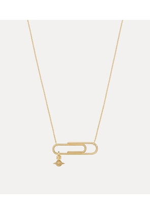 Vivienne Westwood Pimlico Pendant Necklace 9k Gold Women