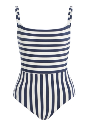 Anemos Exclusive Striped Square-Neck One-Piece Swimsuit - Moda Operandi