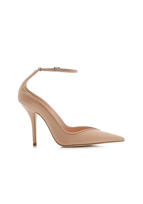 LUCASHEVA Exclusive Barbara Leather Pumps - Moda Operandi