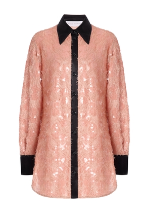 Niccolò Pasqualetti Marlene Pendant-Sequined Shirt - Moda Operandi