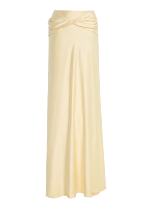 Arcina Ori Andi Satin Maxi Skirt - Moda Operandi