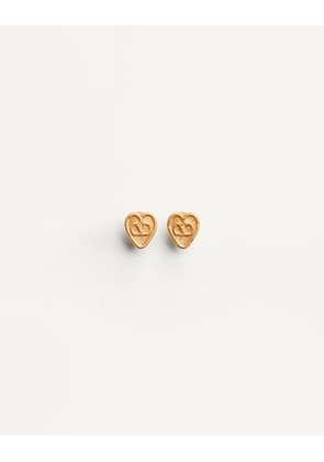 Valentino Garavani Fil Perdu Metal Earrings Woman ANTIQUE BRASS UNI