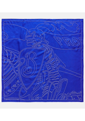Burberry EKD silk scarf