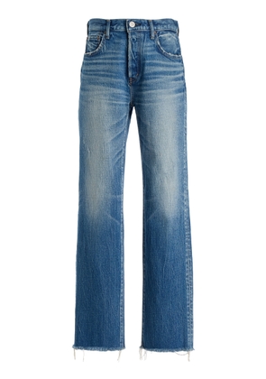 MOUSSY VINTAGE Rutherford Stretch Straight-Leg Jeans - Moda Operandi