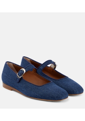 Le Monde Beryl Denim ballet flats