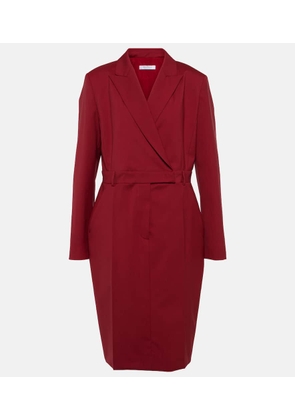 Max Mara Odessa wool blazer minidress