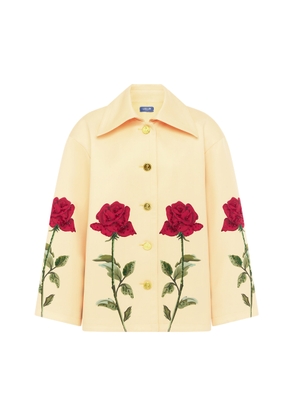 Leo Lin Leyna Embellished Rose Jacket - Moda Operandi