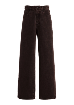 FRAME The Collegiate Rigid High-Rise Wide-Leg Jeans - Moda Operandi