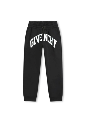 Givenchy Kids Logo Embroidered Fleece Sweatpants