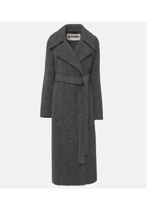 Jil Sander Belted wool-blend pile coat