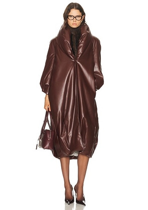 Rowen Rose Long Coat in Brown - Brown. Size XS (also in ).