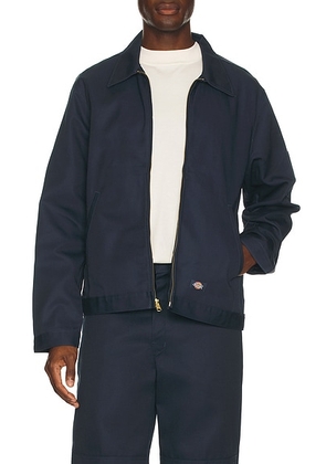 Dickies Unlined Eisenhower Jacket in Dark Navy - Navy. Size S (also in ).