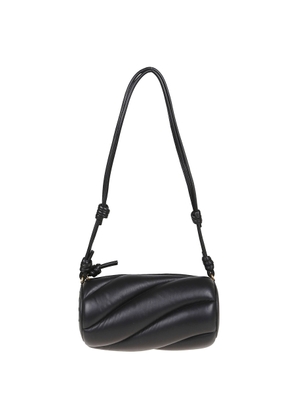 Fiorucci Black Leather Mella Bag
