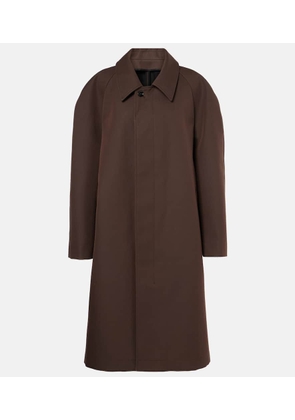 Lemaire Wool and cotton-blend coat