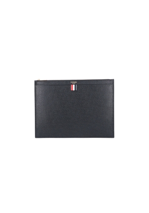 Thom Browne Tricolour Clutch Bag