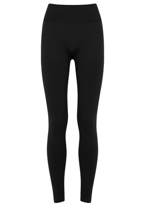 Wolford Perfect Fit Black Stretch-jersey Leggings - L