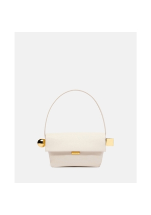 Jacquemus Le Rond Carre Leather Shoulder Bag
