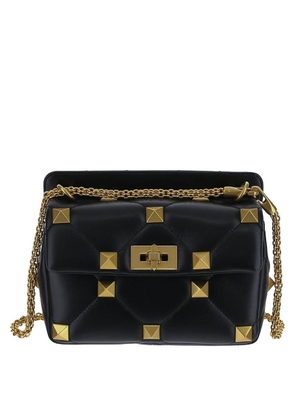 Valentino Quilted Leather Roman Stud Shoulder Bag